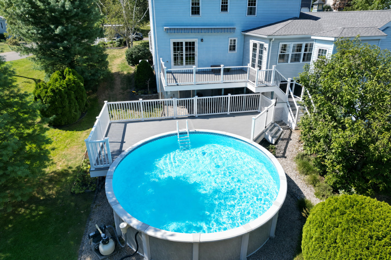 Pool deck construction in Hollister, CA