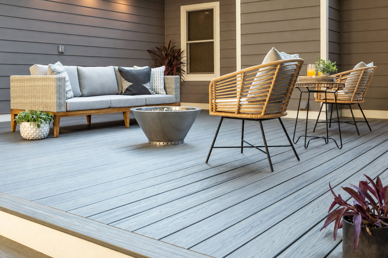 Trex deck installation in Hollister, CA